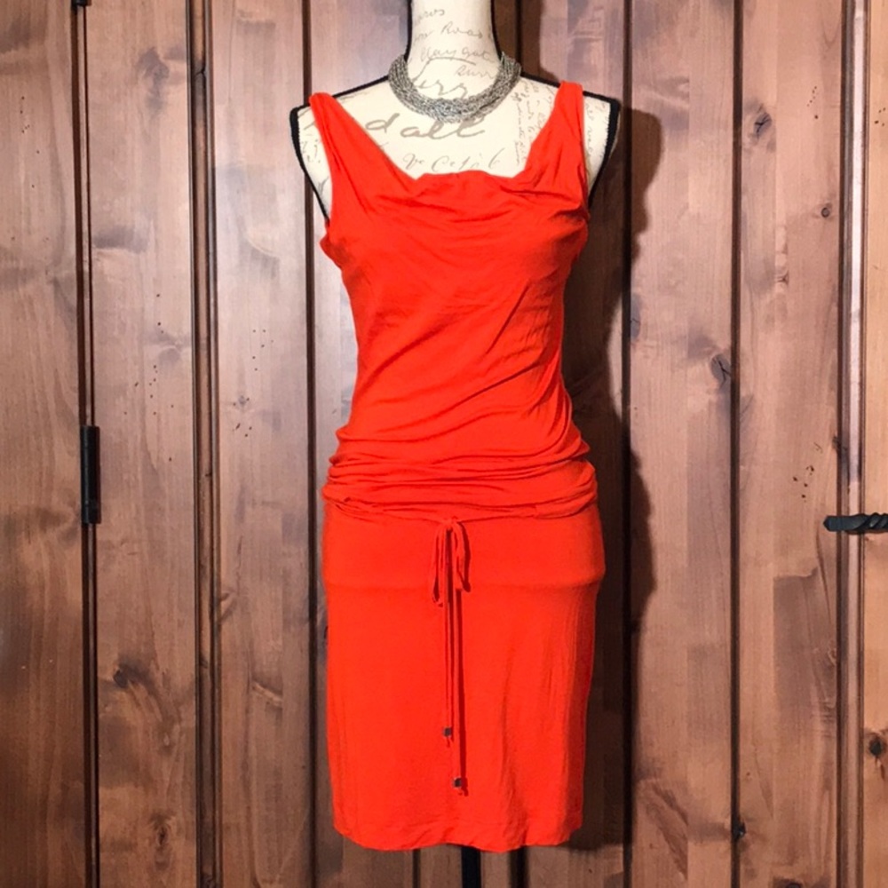 Venus Sleeveless Cowl Neck Dress